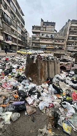 شوارع حلب في ظل العصابة الحاكمة