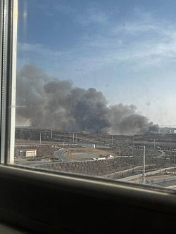 انفجار بالقرب من محطة طاقة برند في طهران
